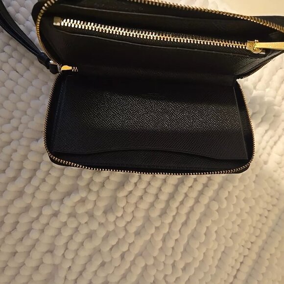 Coach Wristlet Wallet black F58053 - Picture 6 of 16